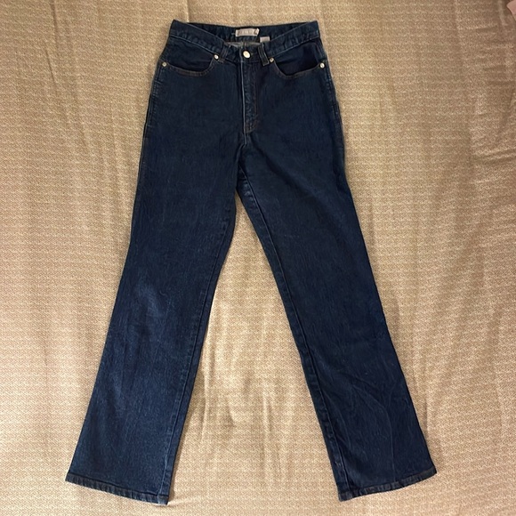 J Crew Dark Blue Straight Cut Denim - Picture 3 of 6